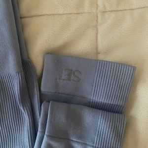 Light Blue Set Active Leggings